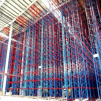 Các kệ lưu trữ công nghiệp sử dụng cao Q235 / Q345 thép Hệ thống kệ lưu trữ nhà để xe