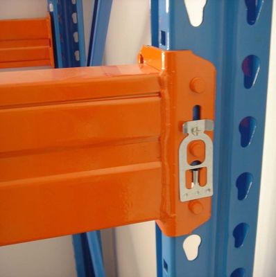 Điều chỉnh Teardrop Pallet Rack Beams Steel Warehouse Shelves Bảo vệ ăn mòn
