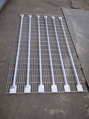 Lưu trữ kho lưu trữ dây sắt galvanized lưới xếp hàng 100kg-2500kg dung lượng tải