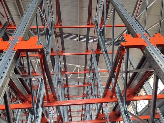 Hệ thống giá đỡ xe buýt điện tự động Solution lưu trữ hạng nặng bằng thép