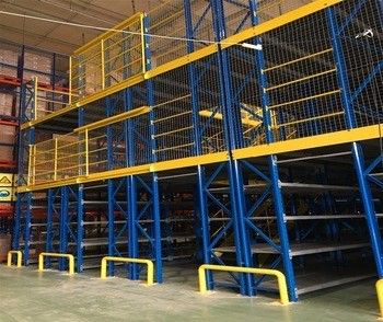 Kho chứa thép Mezzanine Rack Compound Structural cho lưu trữ cao cấp