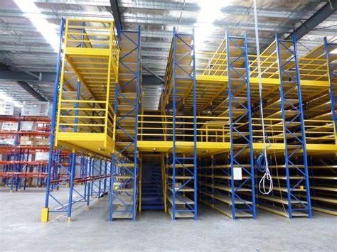 Hệ thống kệ Mezzanine đa tầng Kho hàng công nghiệp Kệ Mezzanine