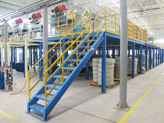 Heavy Duty Steel Warehouse Pallet Racks Metal Mezzanine Platform Shelf tùy chỉnh