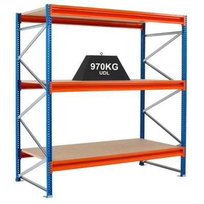 Hệ thống kệ dài của kho siêu thị Hệ thống kệ trung bình