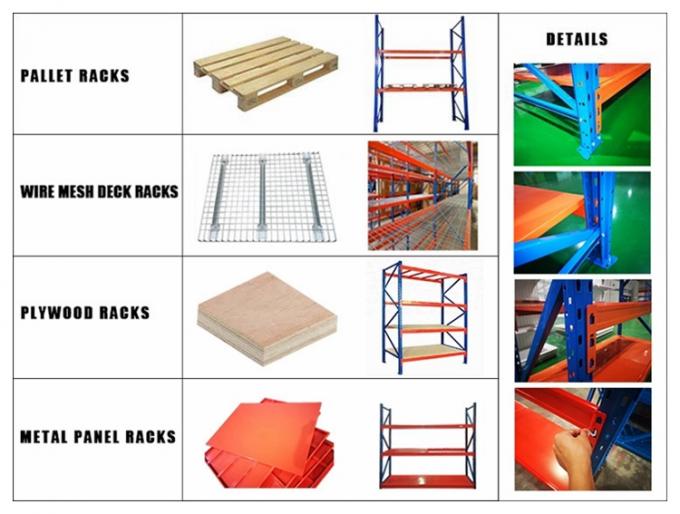 Chế độ điều chỉnh kho thép không vít giá đỡ pallet giá đỡ lưu trữ kim loại hạng nặng 2