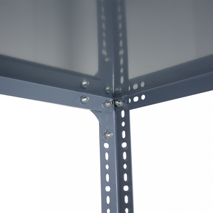 Ưu điểm góc nhọn Light Duty Boltless Rivet Cửa hàng sắt góc thép giá đỡ 5